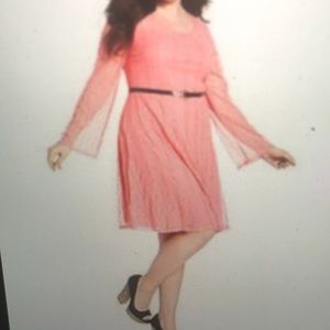 Juniors Ruby Rox All Over Ditsy Challis Tube Dress